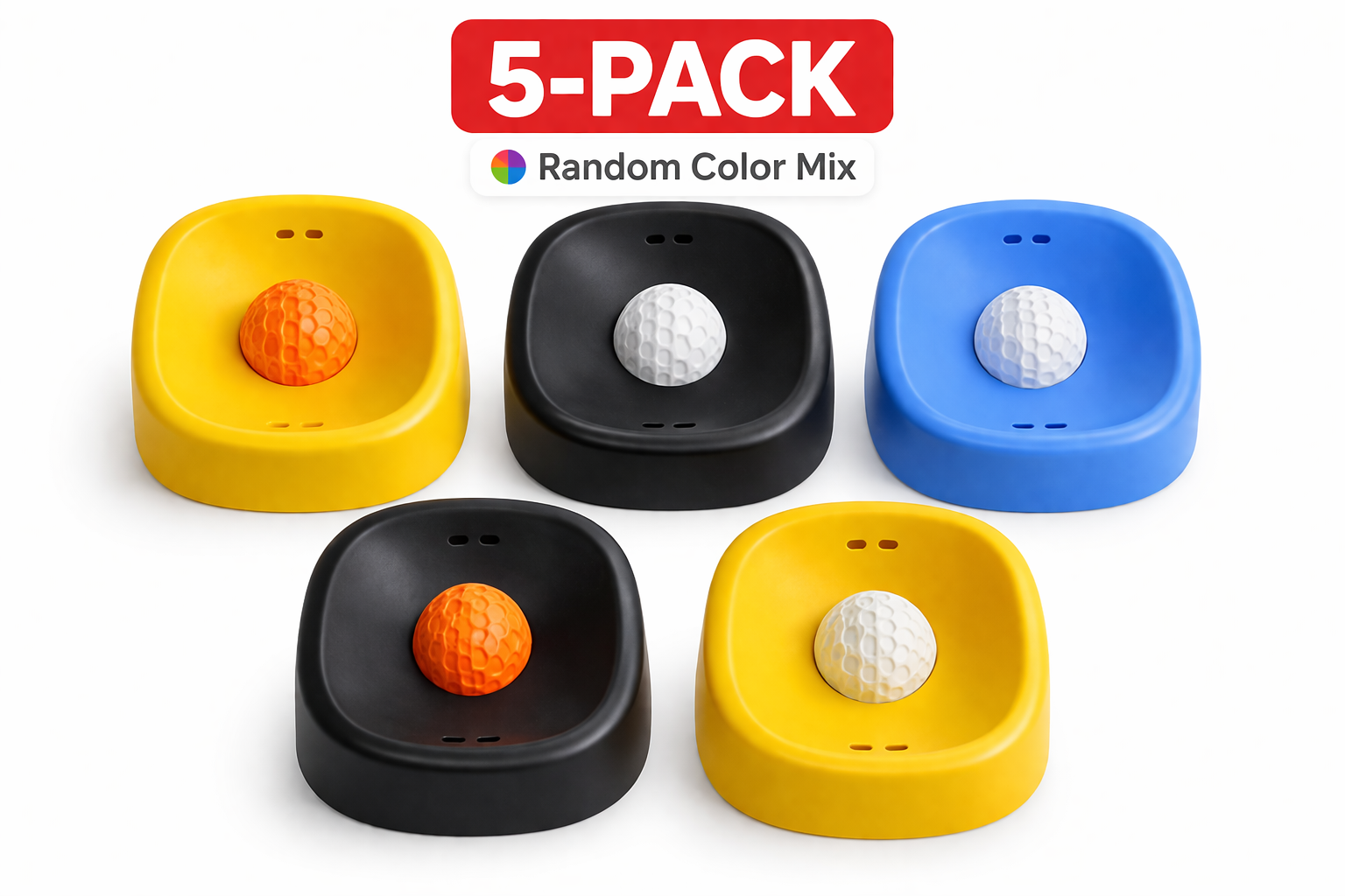 Pawshug™ CalmLick Bowl – Ultimate Calm Bundle (5-Pack)